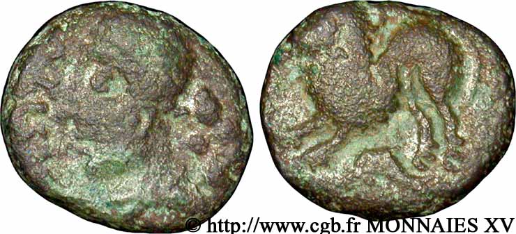 GALLIA BELGICA - REMI (Regione di Reims) Bronze ATISIOS REMOS, classe II VF