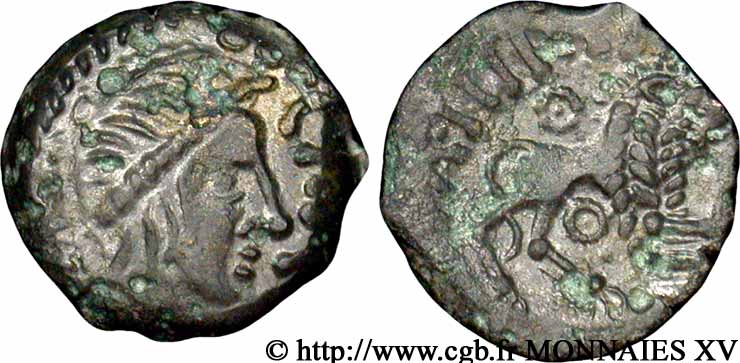 REMI / CARNUTES, Unspecified Bronze CARIVS/A.HIR.IMP au lion XF