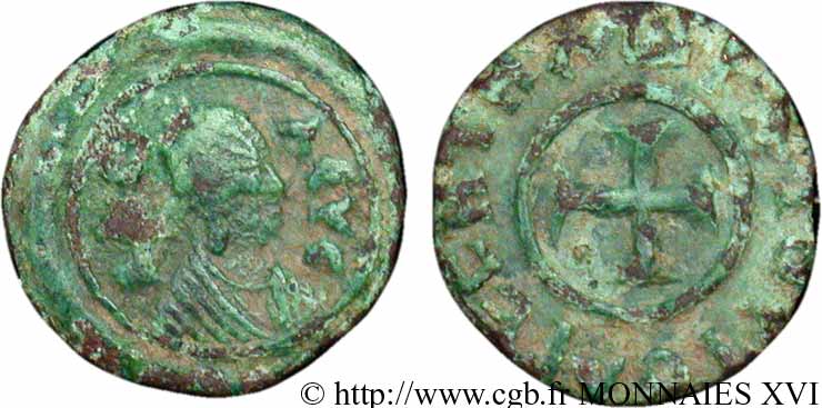 AKSUMITE KINGDOM - ANONYMOUS Bronze, (PB, Æ 14) XF