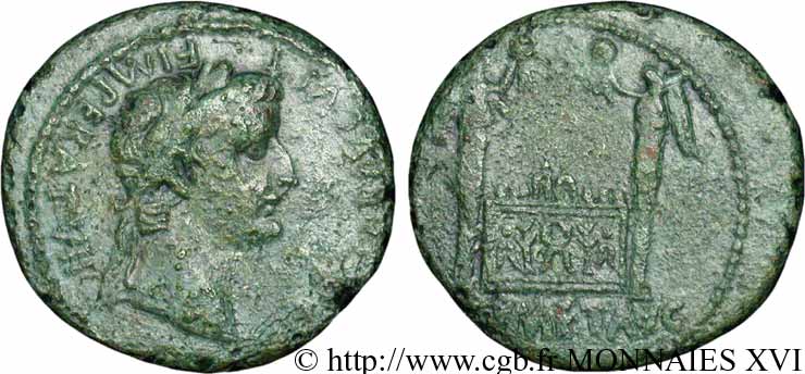 Tiberius As A L Autel De Lyon Mb Ae 26 V16 0396 Keltische Munzen