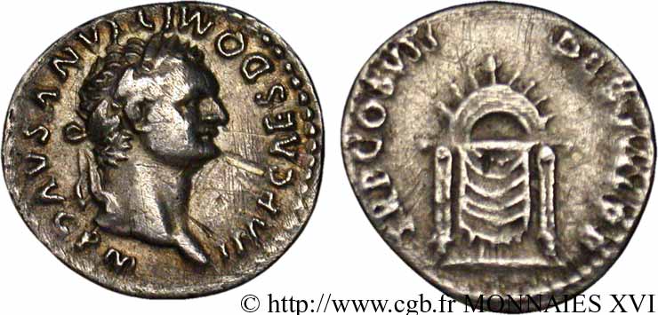 DOMITIANUS Denier SS