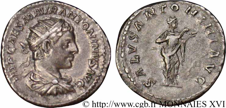 ELAGABALUS Antoninien AU/XF