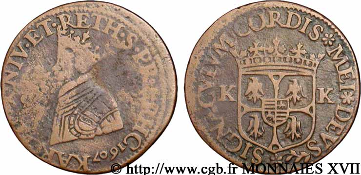 ARDENNES - PRINCIPAUTY OF ARCHES-CHARLEVILLE - CHARLES I OF GONZAGUE Liard BC