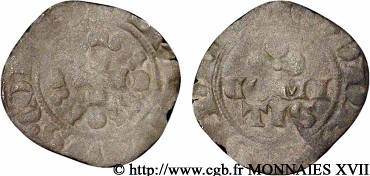 ARDENNES - COUNTY OF CHINY - ARNOLD III OF CHINY, V OF LOON  Double parisis VF