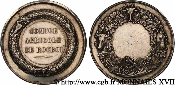 AGRICULTURAL, HORTICULTURAL, FISHING AND HUNTING SOCIETIES Médaille du comice agricole AU