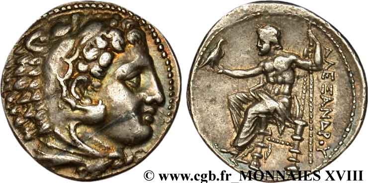 KINGDOM OF MACEDONIA - ALEXANDER IV Tétradrachme EBC