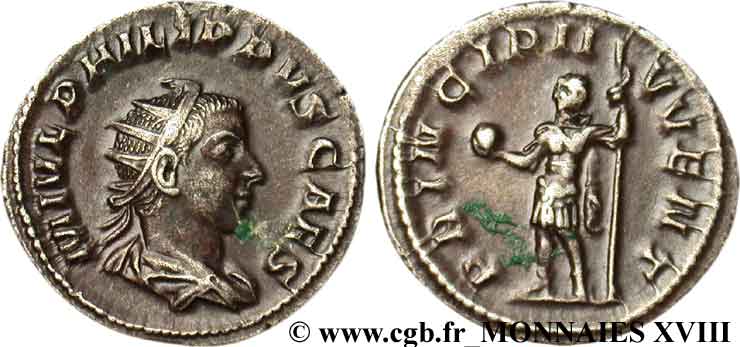 FILIPPO II FIGLIO Antoninien AU/XF