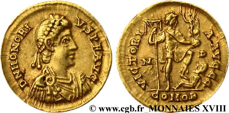 Honorius Solidus q.SPL