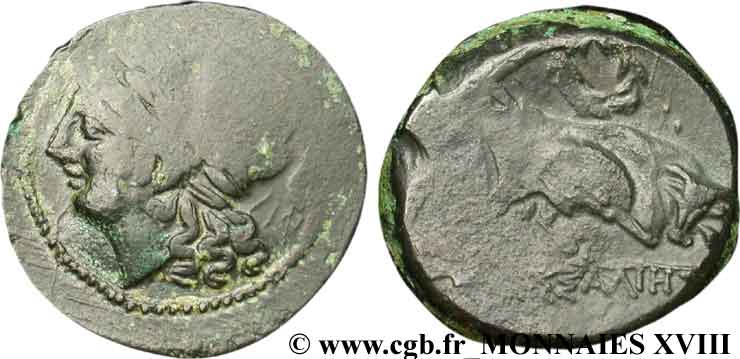 MASSALIA - MARSEILLE Bronze lourd au taureau (hémilitron), (MB, Æ 25) AU