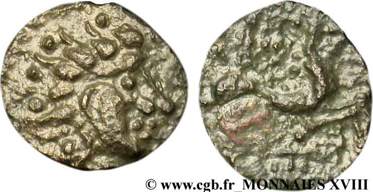 GALLIA - CARNUTES (Beauce area) Bronze au pégase XF