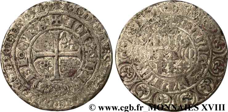 JOHANN II  THE GOOD  Piéfort du gros à l’étoile n.d.  S