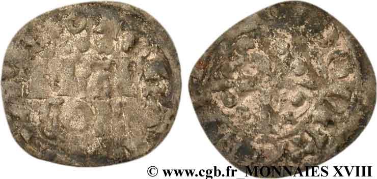 GIOVANNI II  THE GOOD  Double parisis ou double tournois n.d.  VF