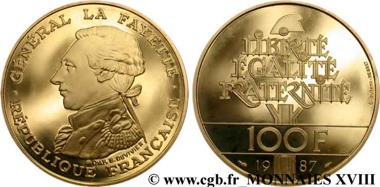 100 francs or La Fayette 1987  F.1603 2 MS 