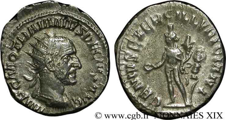 TRAJAN DECIUS Antoninien AU/XF