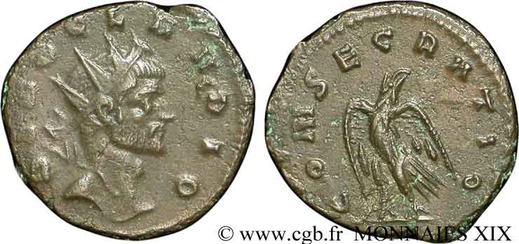 CLAUDIUS II GOTHICUS Antoninien XF/AU
