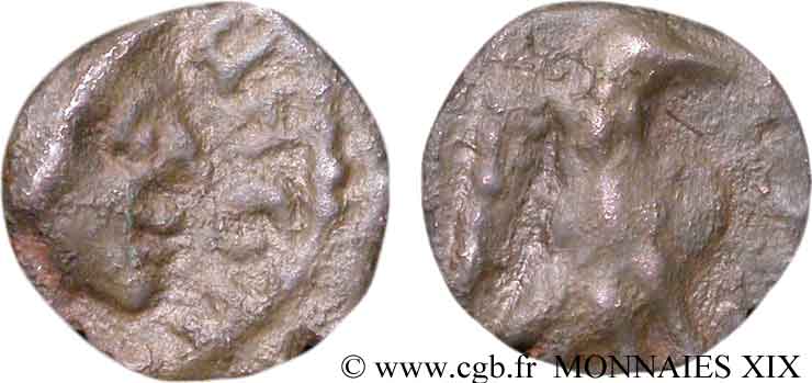 MASSALIA - MARSEILLES Bronze à l’aigle, (PB, Æ 12) q.BB