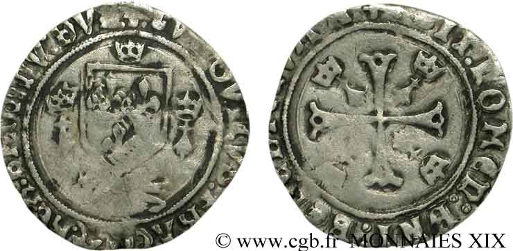 LOUIS XII  Douzain au porc-épic de Bretagne, 2e type 19/11/1507 Nantes BC