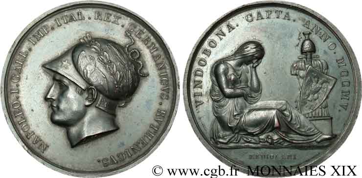 PRIMO IMPERO Médaille Br 42, Prise de Vienne AU
