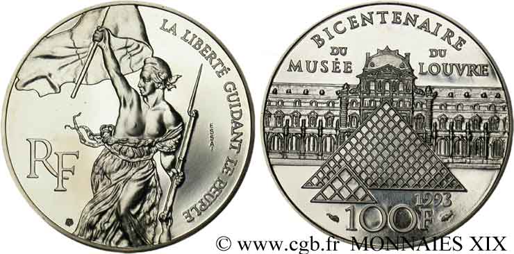 Essai de 100 francs Liberté guidant le peuple 1993 Pessac F.461/1 ST 