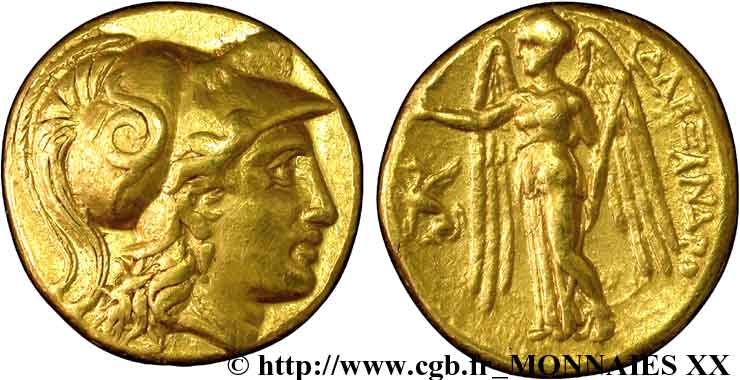 MACEDONIA - REINO DE MACEDONIA - FELIPE III ARRIDAIOS Statère d or MBC