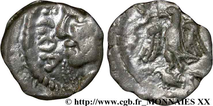 VELIOCASSES (Regione di Normandia) Bronze ECOA - RATVMACIOS, à l’aigle AU