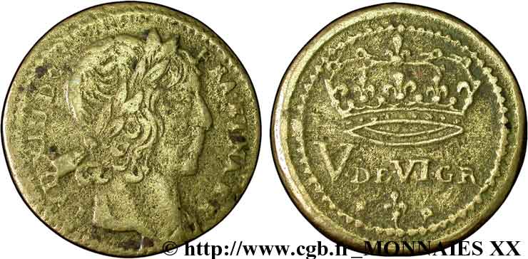 LOUIS XIII LE JUSTE Poids monétaire pour le louis de Louis XIII (à partir de 1640) n.d.  TB+