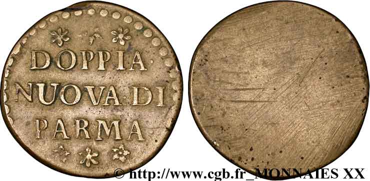 ITALY - DUCHY OF PARMA - MONETARY WEIGHT Poids monétaire pour la doppia n.d.  XF