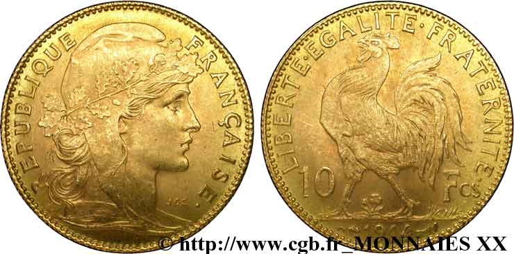 10 francs Coq 1914 Paris F.509/14 EBC 
