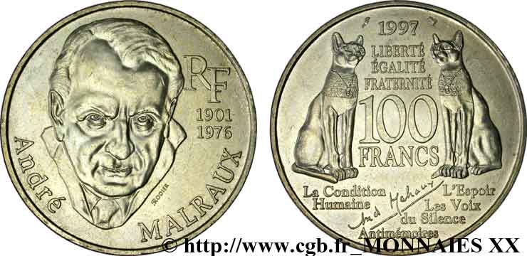 100 francs Malraux 1997 Pessac F.465/2 SC 