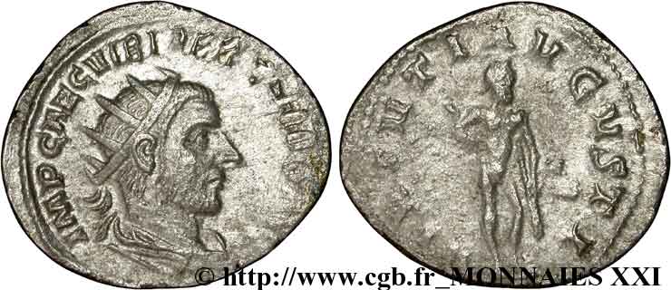 TREBONIANO GALLO Antoninien hybride de Gordien III q.SPL/q.BB