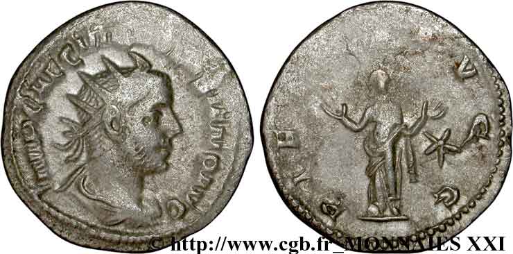 VOLUSIAN Antoninien hybride de Trébonien Galle XF