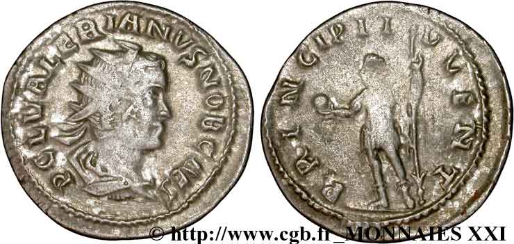 VALERIANO II Antoninien XF
