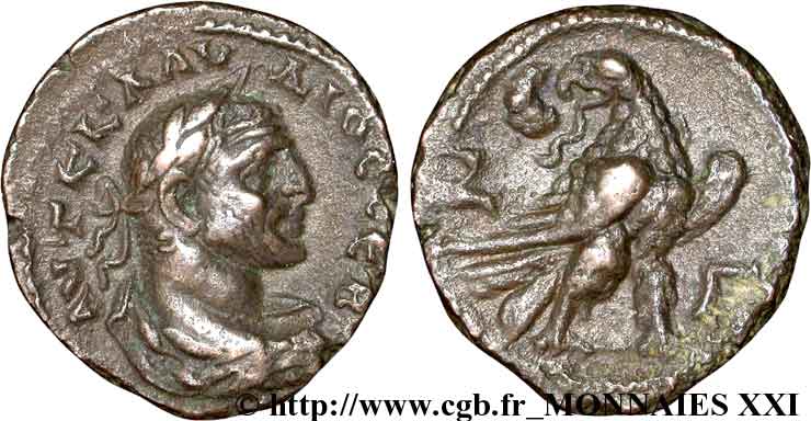 CLAUDIUS II GOTHICUS Tétradrachme, (MB, Æ 21) fVZ