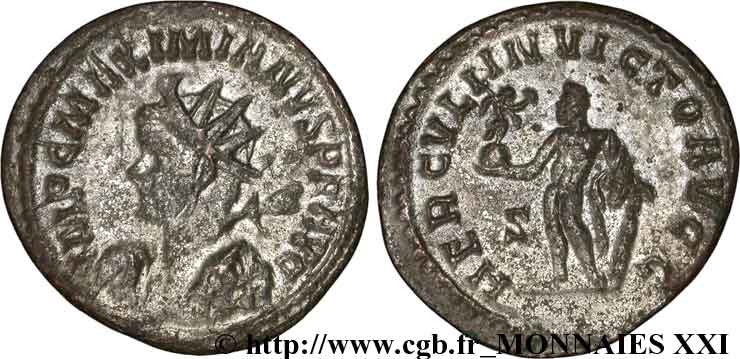 MAXIMIANUS HERCULIUS Aurelianus fVZ/VZ