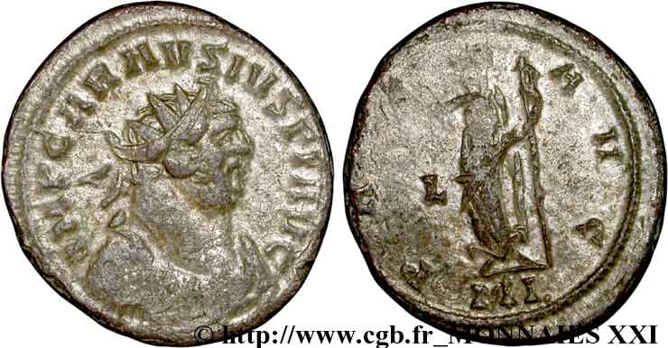 CARAUSIO Aurelianus q.SPL