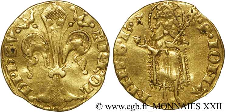 DAUPHINE - DAUPHINS OF VIENNOIS - CHARLES V Florin d or BB