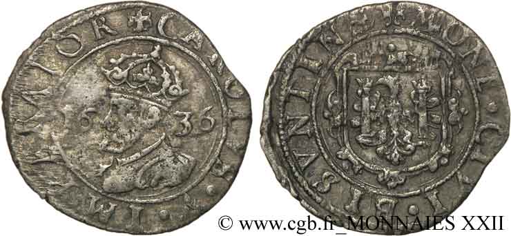 TOWN OF BESANCON - COINAGE STRUCK AT THE NAME OF CHARLES V Carolus q.BB/BB