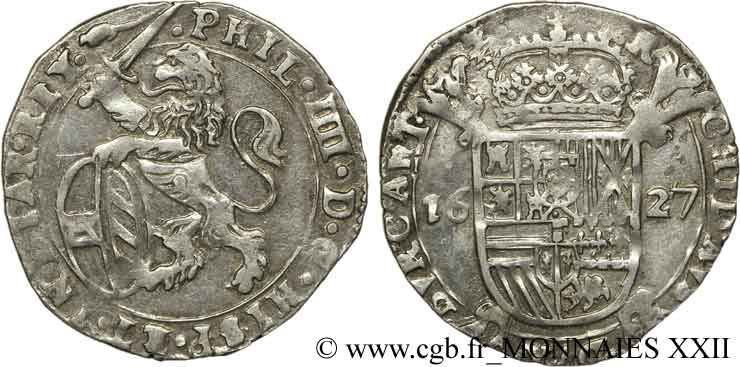 SPANISH LOW COUNTRIES - COUNTY OF ARTOIS - PHILIPPE IV OF SPAIN Escalin q.SPL