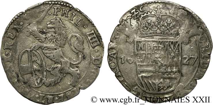 SPANISH LOW COUNTRIES - COUNTY OF ARTOIS - PHILIPPE IV OF SPAIN Escalin BB