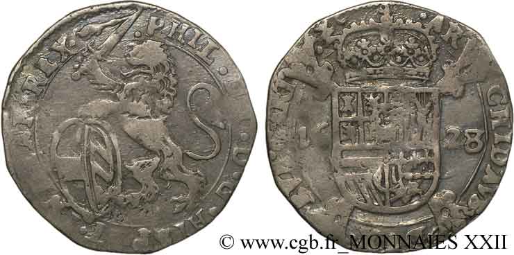 SPANISH LOW COUNTRIES - COUNTY OF ARTOIS - PHILIPPE IV OF SPAIN Escalin S