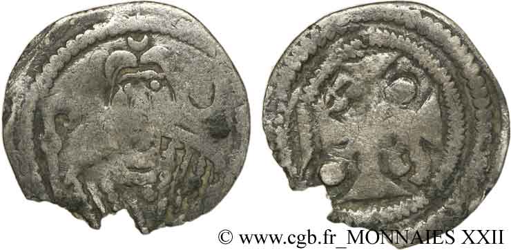 TOURNAISIS - TOURNAI (ÉVÊCHÉ DE) - MONNAYAGE ÉPISCOPAL ANONYME Petit denier ou maille TB+