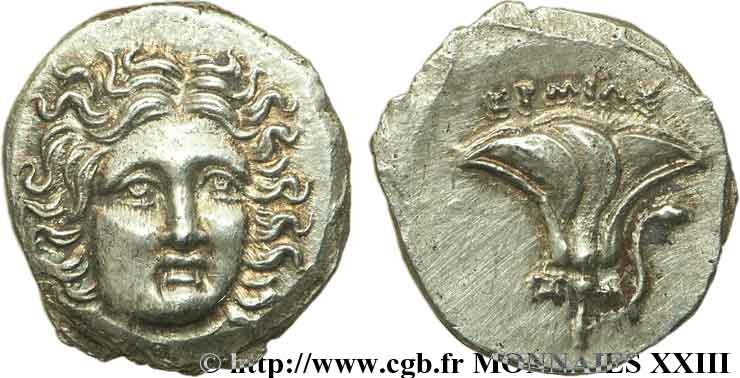 CARIA - CARIAN ISLANDS - RHODES Drachme MS