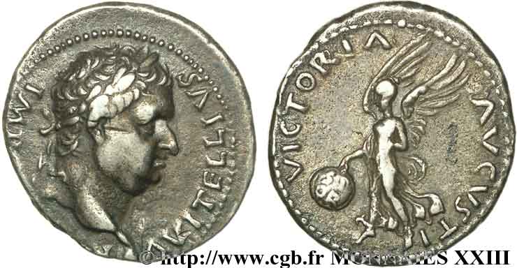 VITELLIUS Denier AU/XF