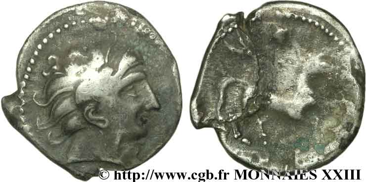 HOARD OF BRIDIERS (CREUSE) Drachme de Bridiers XF/F