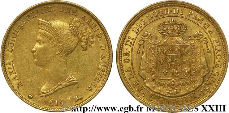 40 lires or 1815 Milan VG.2385  SS 