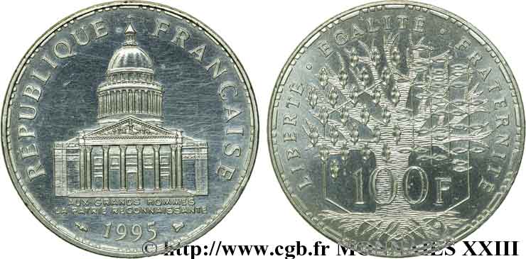 100 francs Panthéon 1995 Pessac F.451/16 SPL 