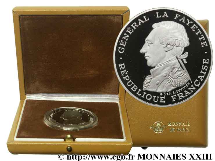 100 francs en palladium La Fayette Belle Épreuve 1987 Pessac F.455/2 ST 