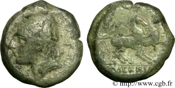 SAMNIUM - ÆSERNIA (Isernia) Litra, (MB, Æ 20) BC