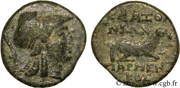 IONIA - KLAZOMENAI Bronze, (PB, Æ 17) XF