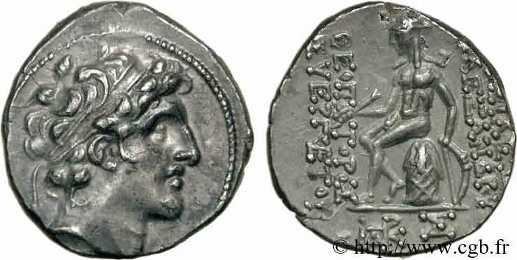SYRIA - SELEUKID KINGDOM - ALEXANDER I BALAS Drachme MS